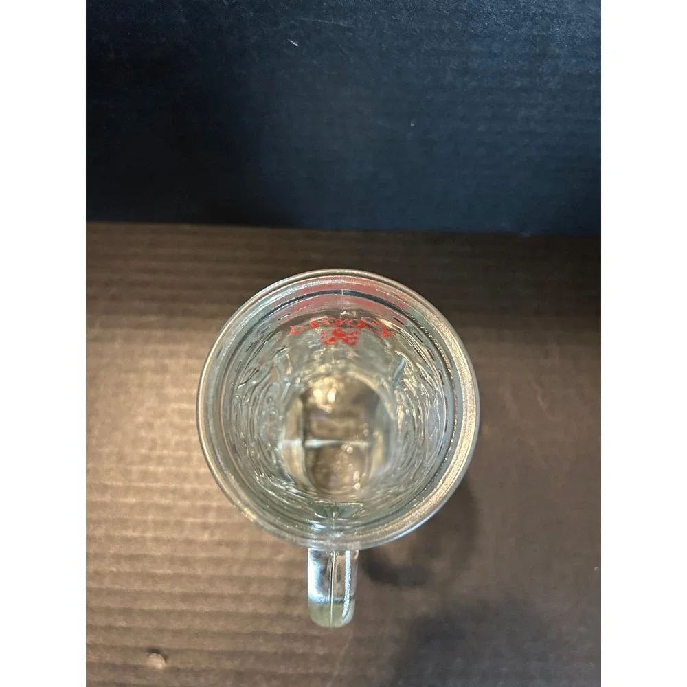 Coors Cowboy Boot Shaped Beer Glass Mug‎ Handle Red Logo 6